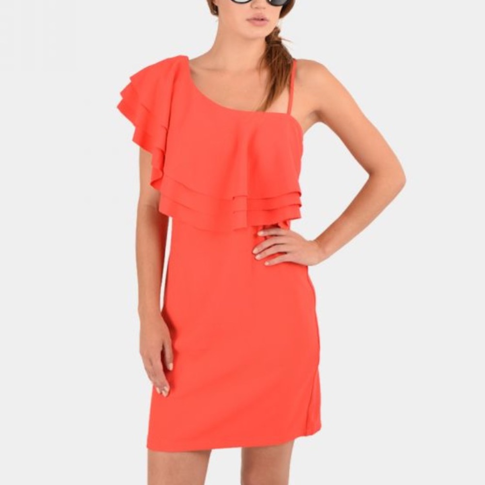 Bishop & Young Havana Hottie Dress in Coral